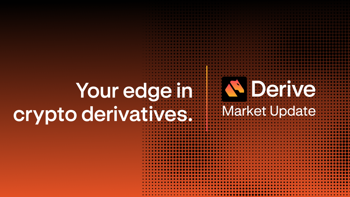 Market Insights - Derive Insights: The Best Resource for Crypto Options &  Futures